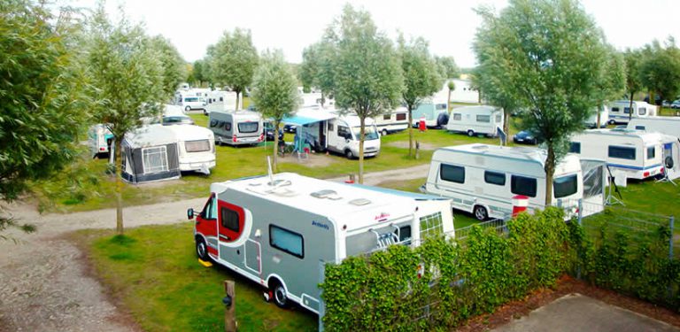 Komfortstellplätze am Campingplatz Düne 6