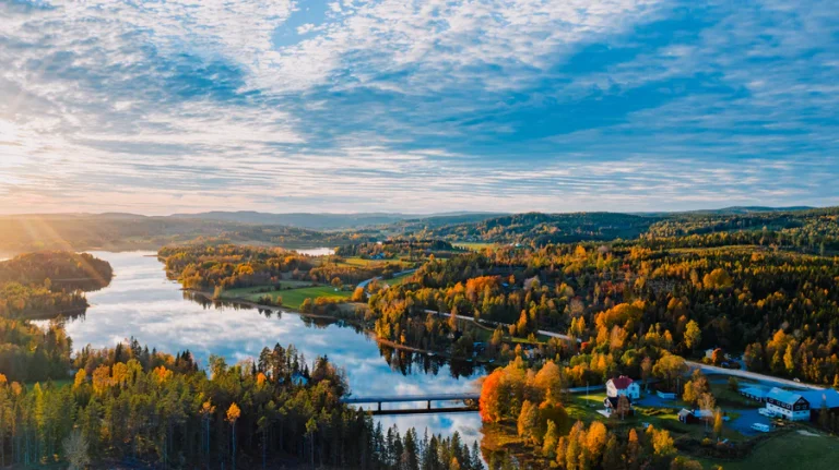 Traumlandschaft in Schweden