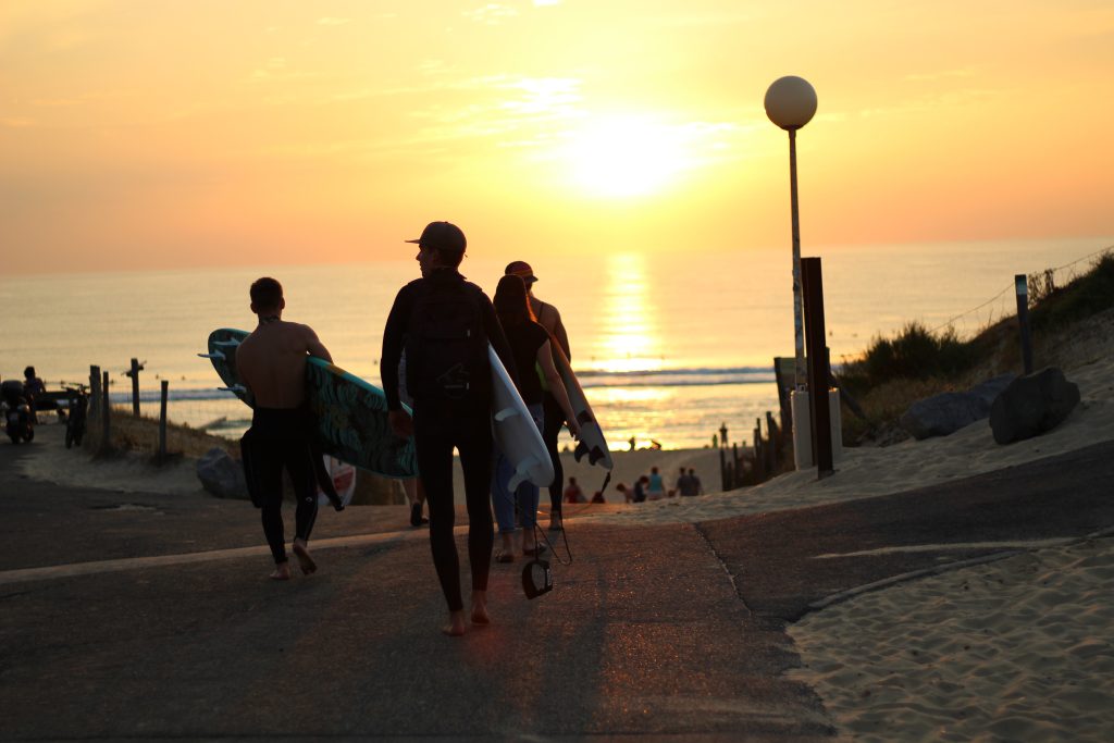 Surfer in Hossegor