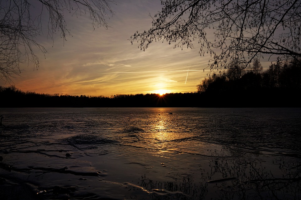 Campingplatz Frankfurt - Blick auf den See am Campingplatz