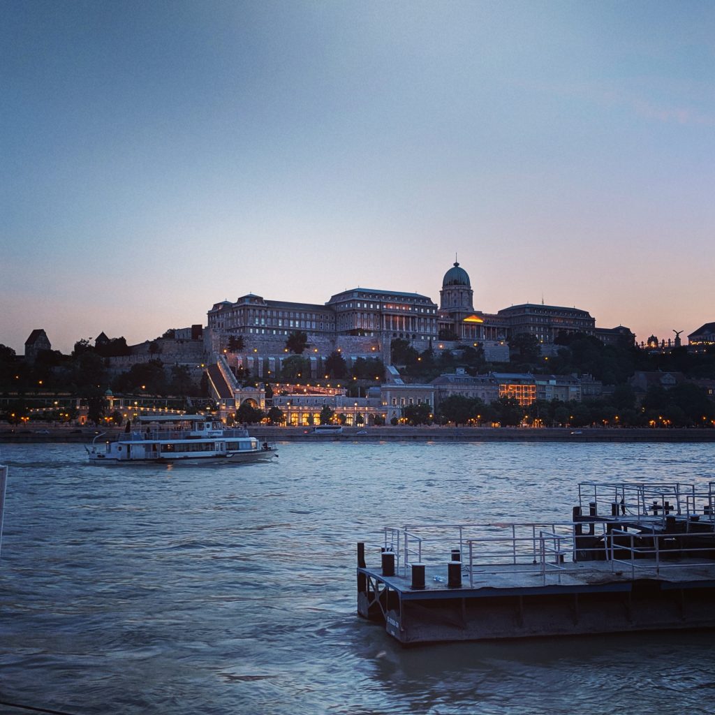 Stadt an der Donau