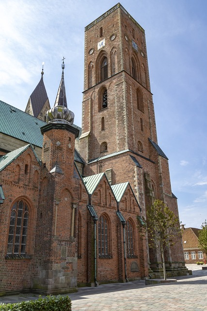 Unbekannte Reiseziele - Blick auf die Domkirke in Ribe.