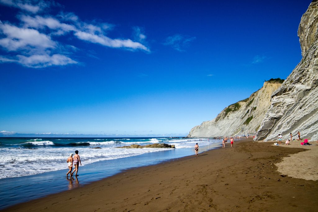 Baskenland-Strand 