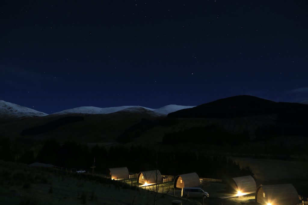 Dark Sky Glamping - Hütten im Dunkeln