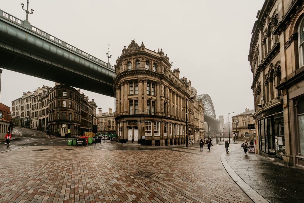 Campingplätze Schottland - Die Innenstadt von Newcastle