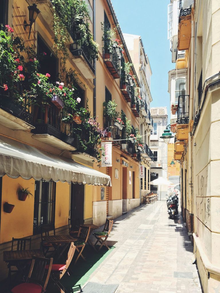 Gasse in Malaga