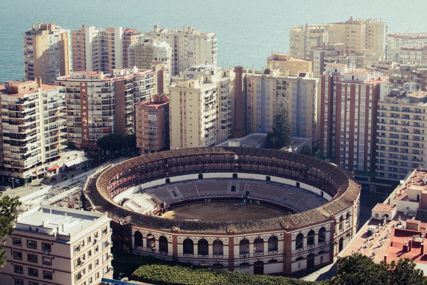 Campingplatz Malaga - Plaza de Toros in Malaga